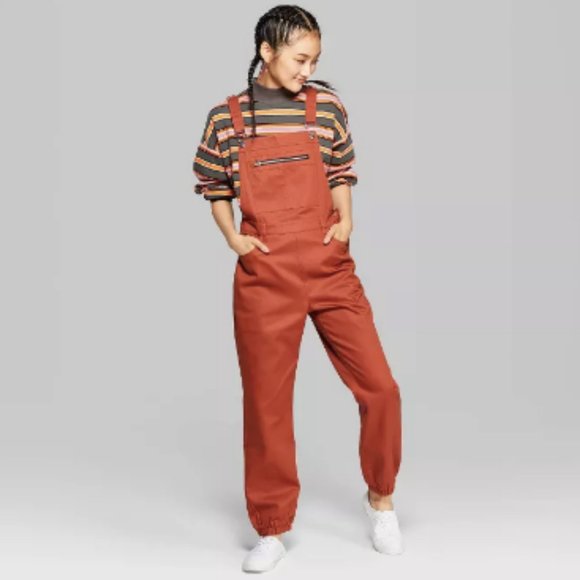 burnt orange jumpsuit target